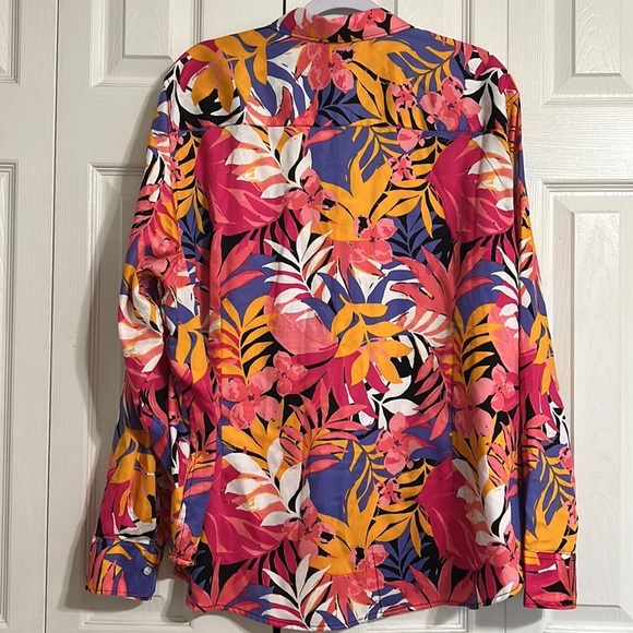 Ruby Rd Plus Women's Woven Wrinkle Resistant Cotton 24W - Picture 5 of 10